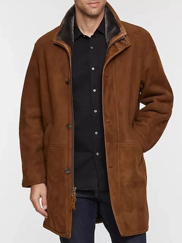 Wildlederjacke Herren wasserabweisend