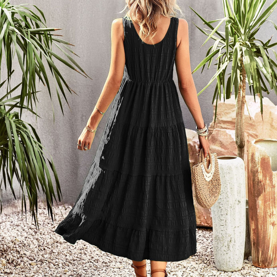 Ärmelloses Midikleid für den Sommer - JoNord Taschenelle