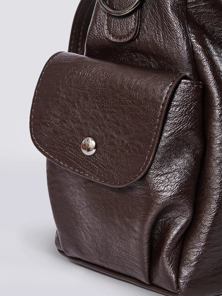 Nord Taschen | Schultertasche - Elegante & Praktische Tasche aus Veganem PU-Leder