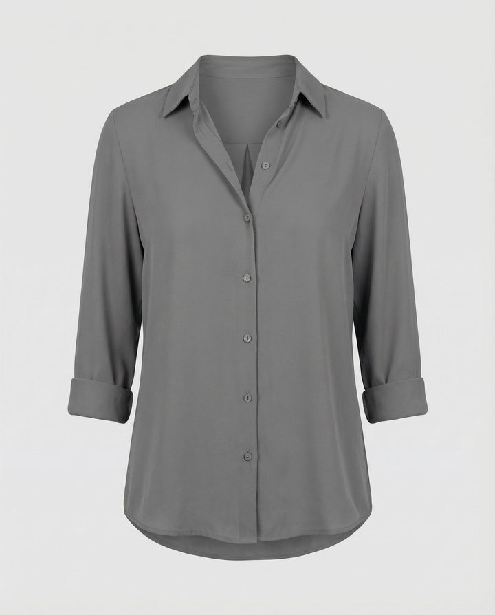 Elegante Damenbluse Langarm
