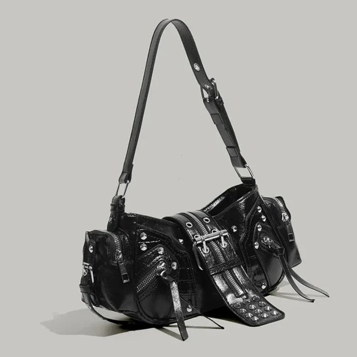 Nord Taschen | Damen Schultertasche mit Nieten