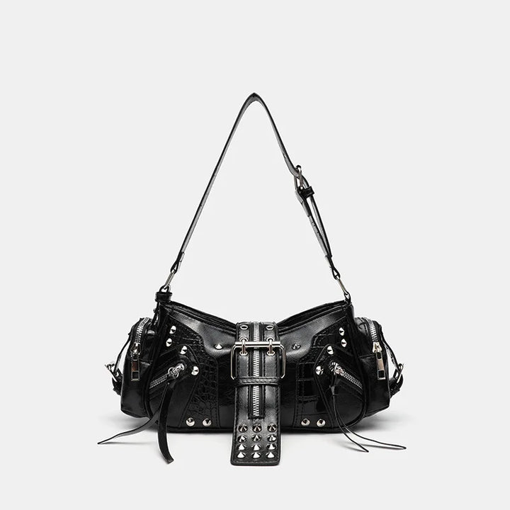 Nord Taschen | Damen Schultertasche mit Nieten