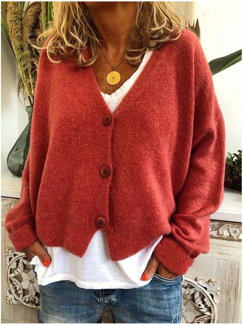 Chic Strickjacke Für Damen