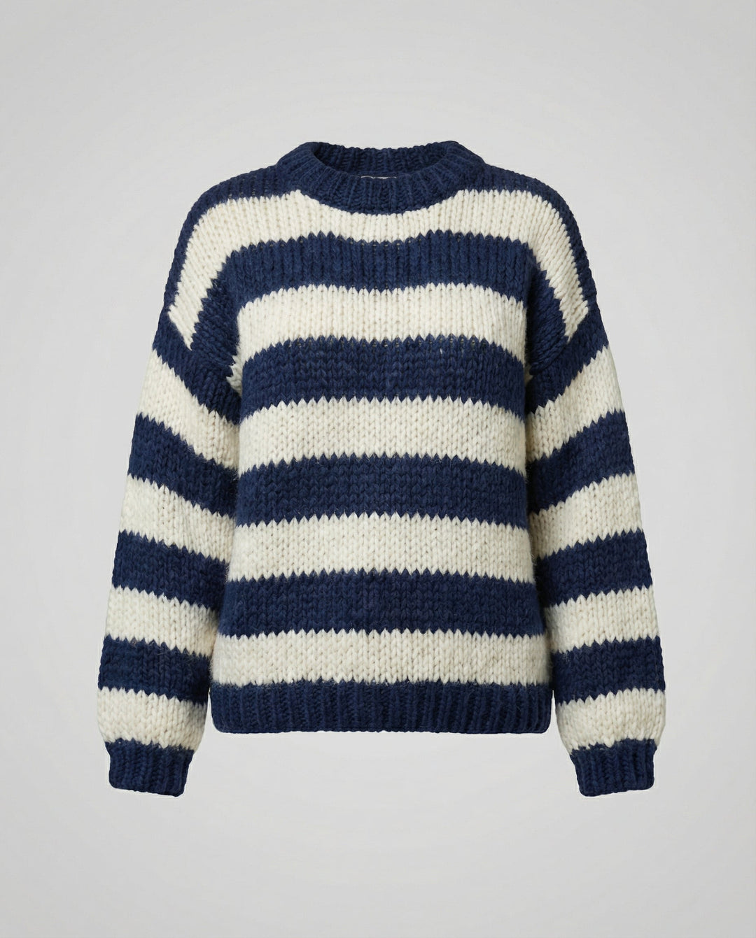 Gestreifter Damen Oversize Pullover