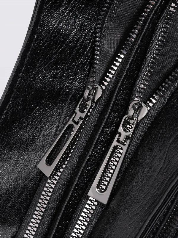 Nord Taschen | Schultertasche - Elegante & Praktische Tasche aus Veganem PU-Leder