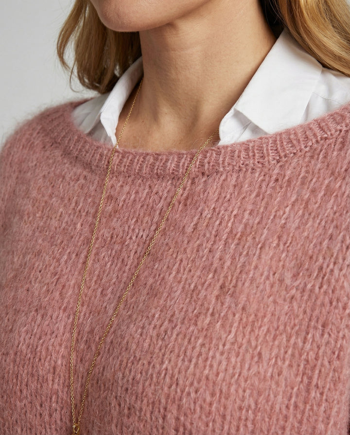 Luxe Mohair Oversized Pullover