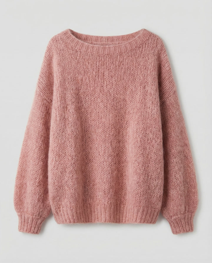 Luxe Mohair Oversized Pullover