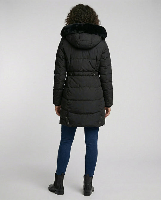 Warmer Wintersteppmantel Damen