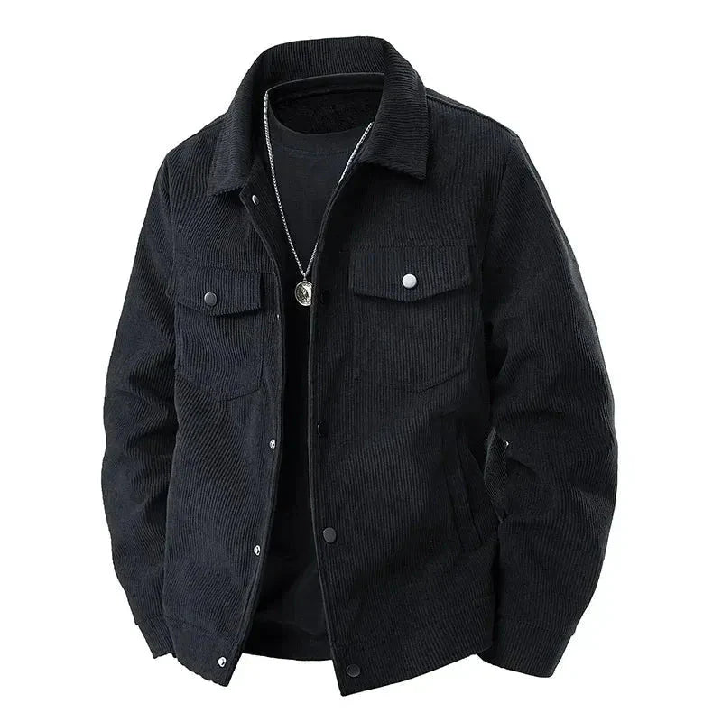 Klassische Cordjacke