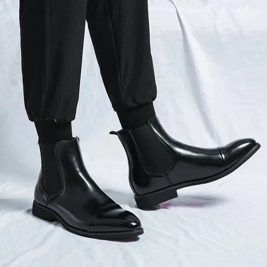 Elegante ChelseaStiefel In Edlem Braunton