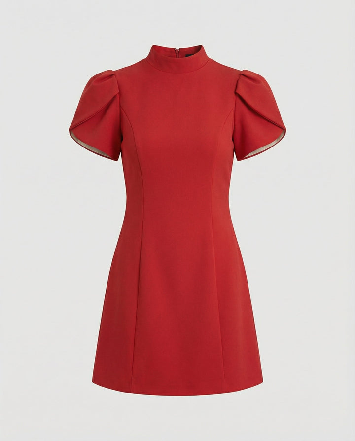 Charmantes Rückenfreies Minikleid