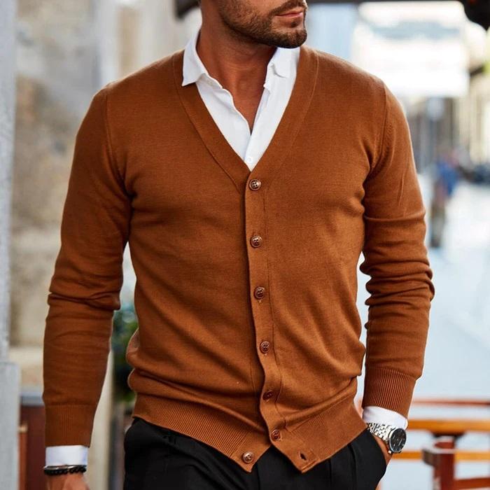 Herren Cardigan