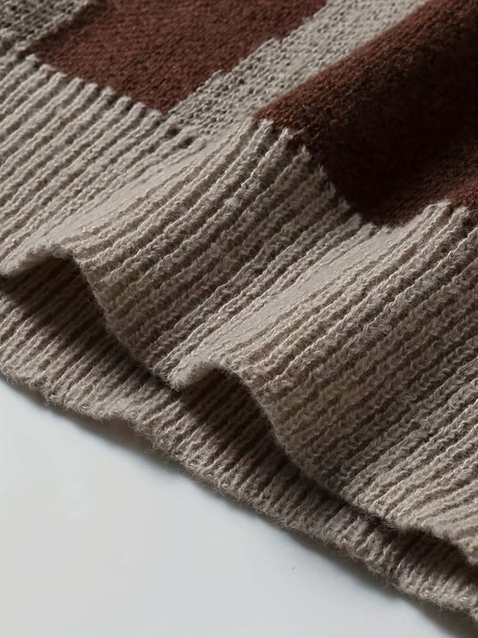 Pullover Aus Baumwollmischung