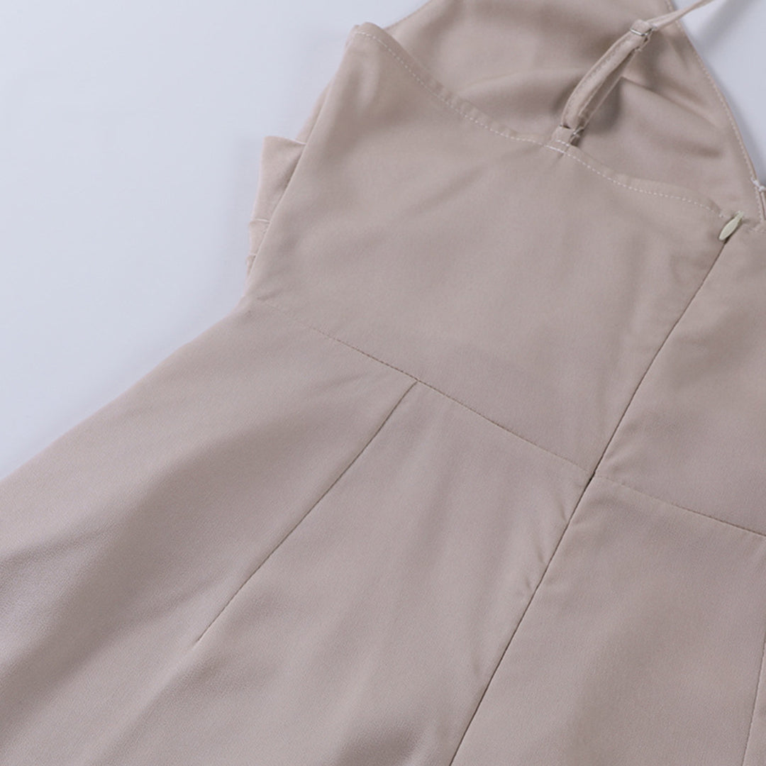 Kleid, Geschlitzt, Ärmellos, Formelles Kleid, Maxikleid