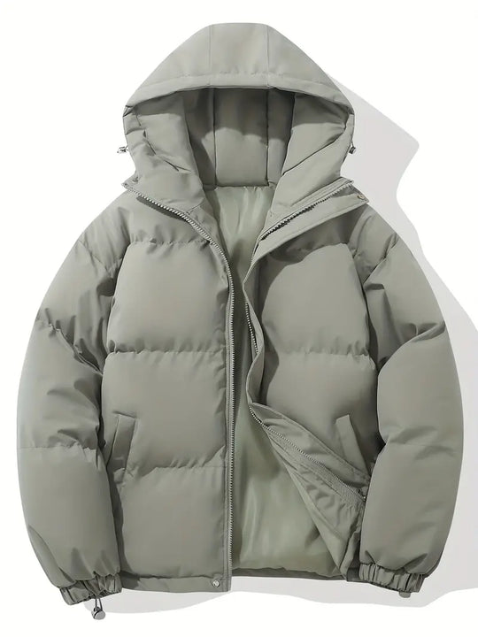 Damen-Pufferjacke aus 100 % Polyester für den Winter