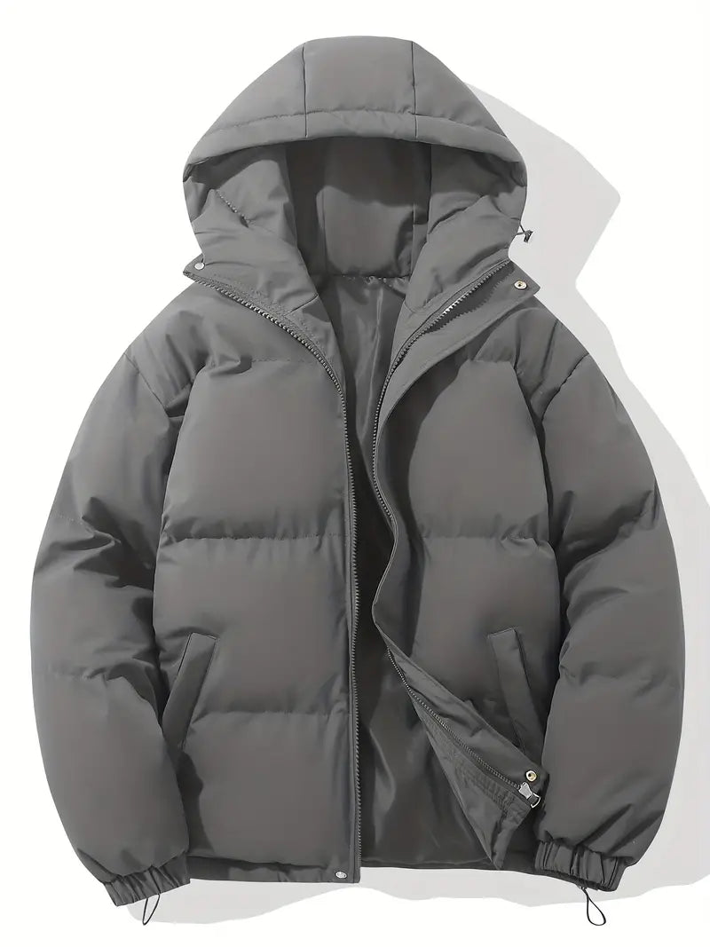 Damen-Pufferjacke aus 100 % Polyester für den Winter