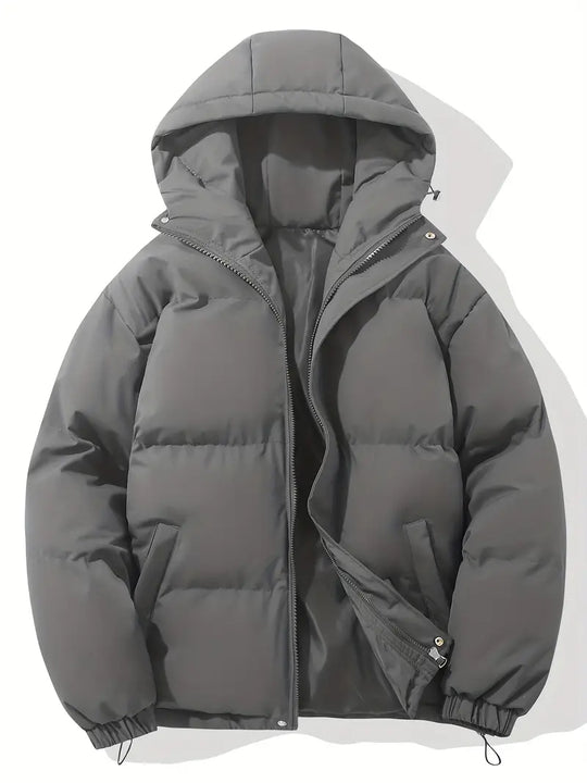 Damen-Pufferjacke aus 100 % Polyester für den Winter