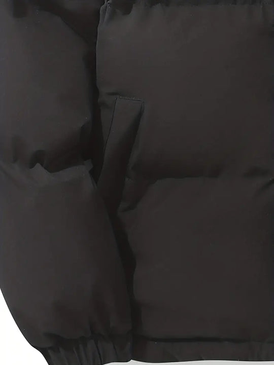 Damen-Pufferjacke aus 100 % Polyester für den Winter