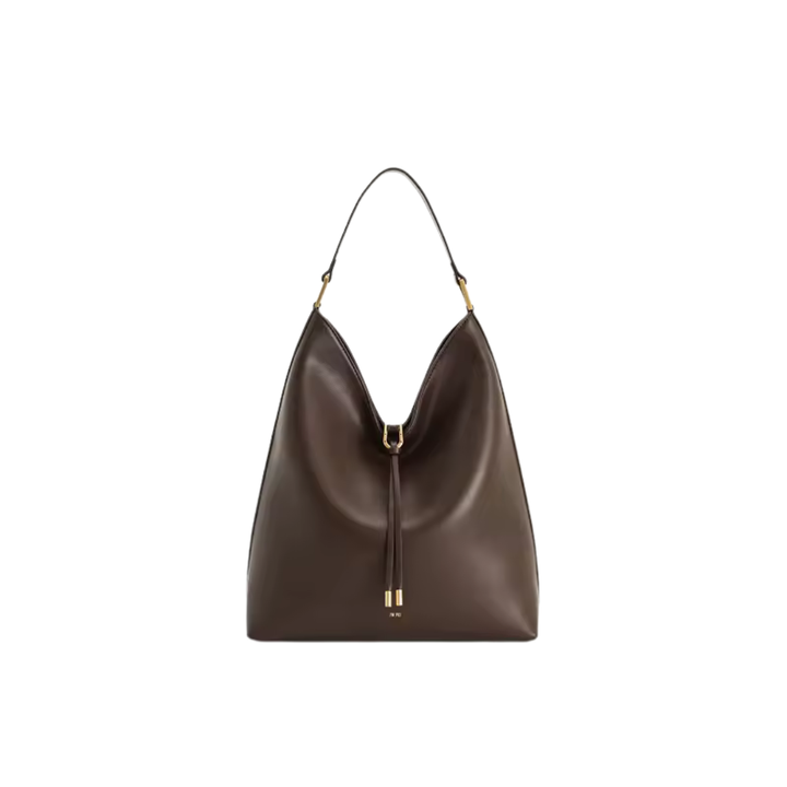 Nord Taschen | Damen Schultertasche mit Henkel und Tunnelzugverschluss