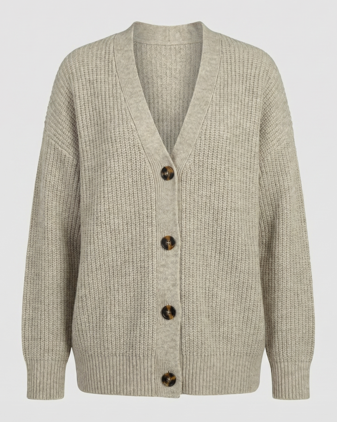 Stilvolle Kaschmir Strickjacke