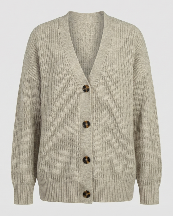 Stilvolle Kaschmir Strickjacke