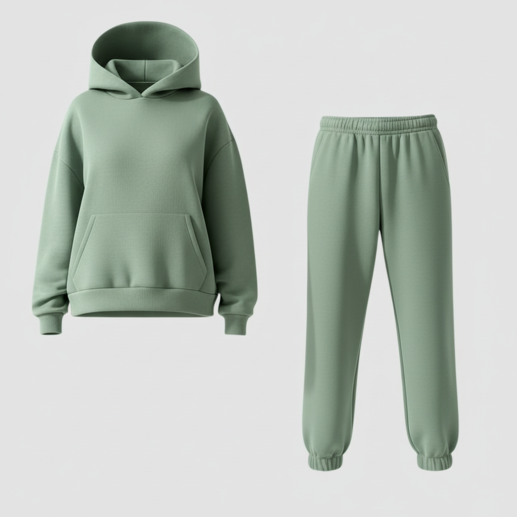 Jogging Set Damen Komfort Weiches Set Loungewear