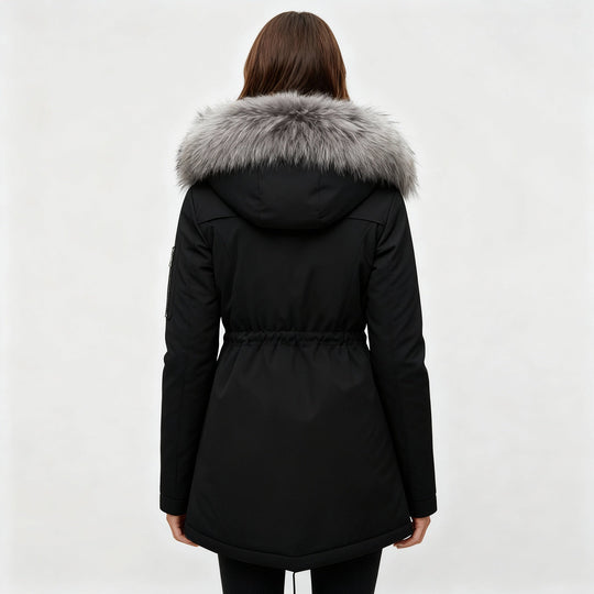 Wärmster Wintermantel Eleganz Halley Damen