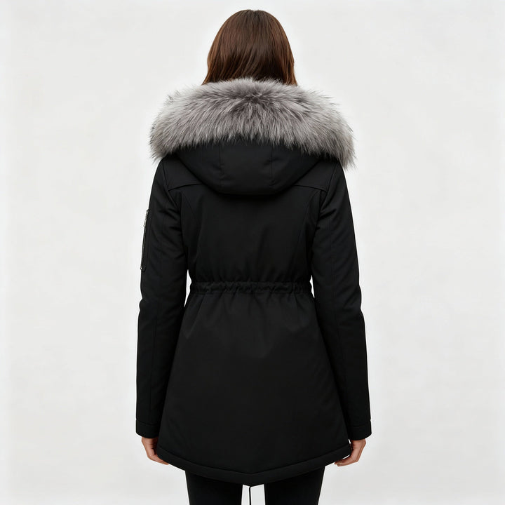 Wärmster Wintermantel Eleganz Halley Damen
