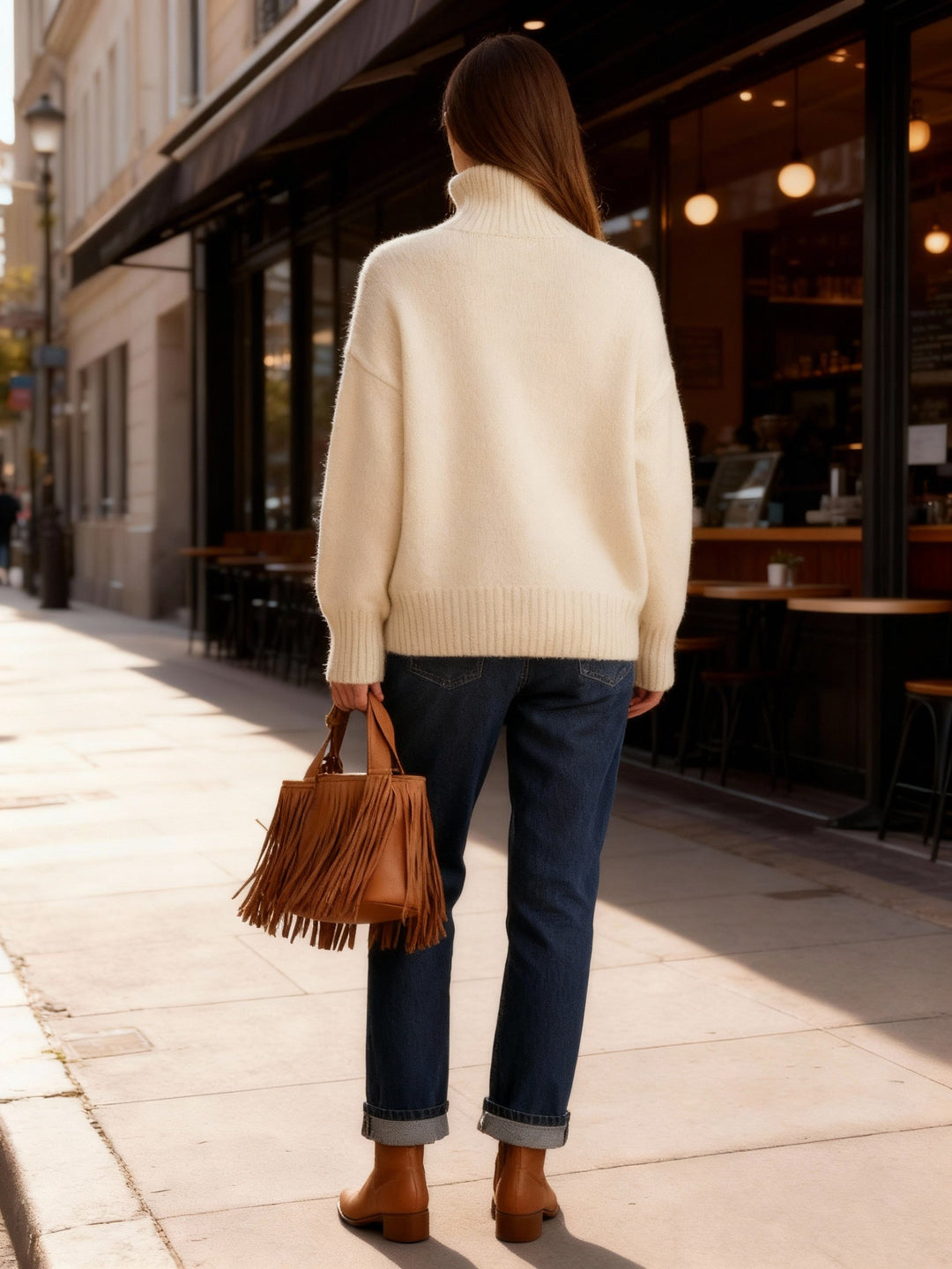 Damen Rollkragenpullover Linea | Nord Taschen