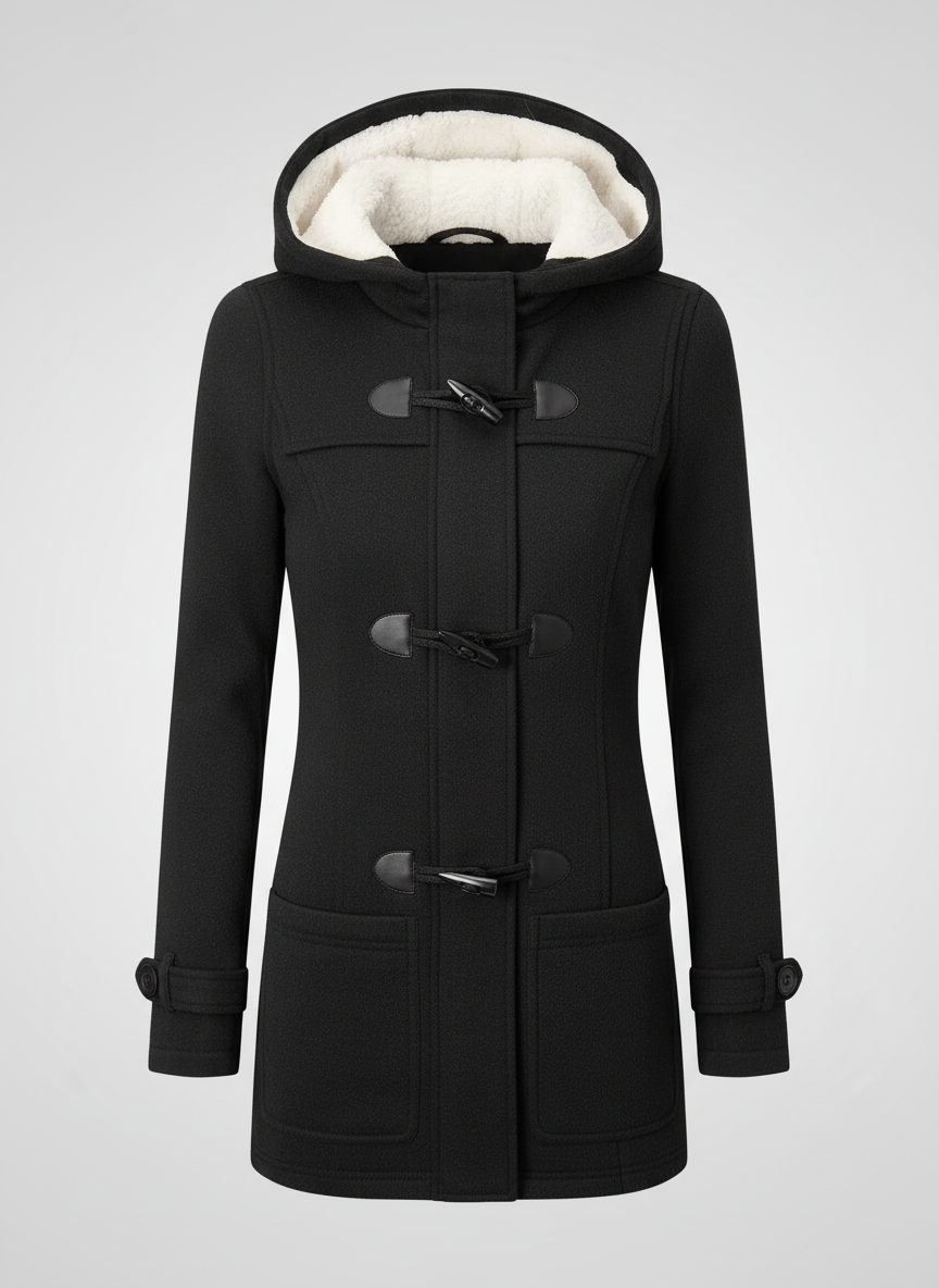 Gefütterte Damen Winterjacke Warm