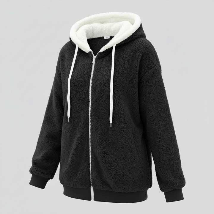 Extra warmer Teddy Kapuzenpullover