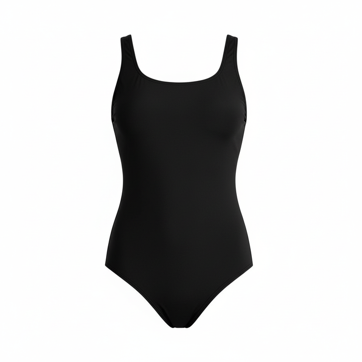 Einteiliger Sport-Badeanzug mit Ombre-Design