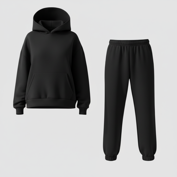Jogging Set Damen Komfort Weiches Set Loungewear