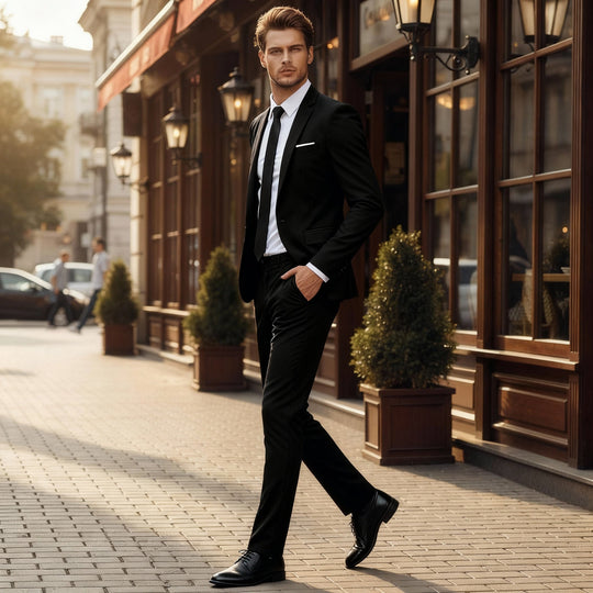 Nord Taschen | Herren Business Anzug 2-teilig – Sakko & Hose