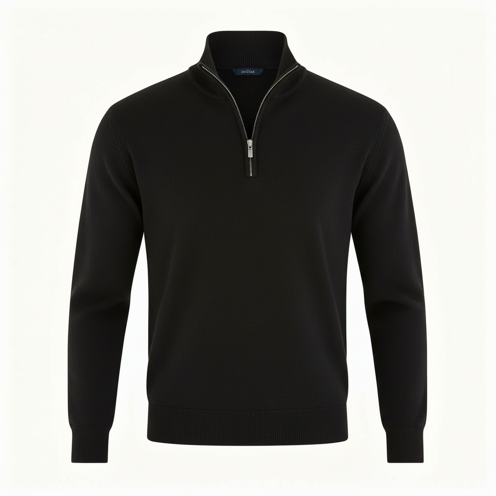 Eleganter Merino Komfort Pullover Damen Reißverschluss Moderne Strickware | Nord Taschen