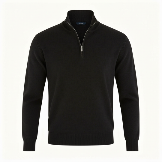 Eleganter Merino Komfort Pullover Damen Reißverschluss Moderne Strickware | Nord Taschen
