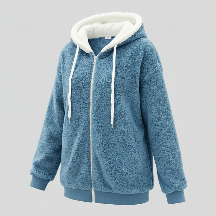 Extra warmer Teddy Kapuzenpullover