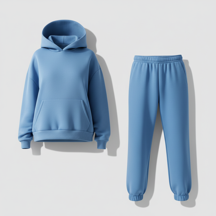 Jogging Set Damen Komfort Weiches Set Loungewear