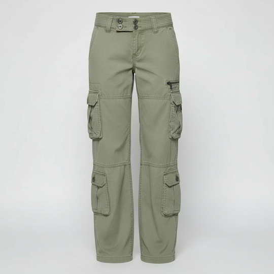 Damen Cargohose mit Taschen