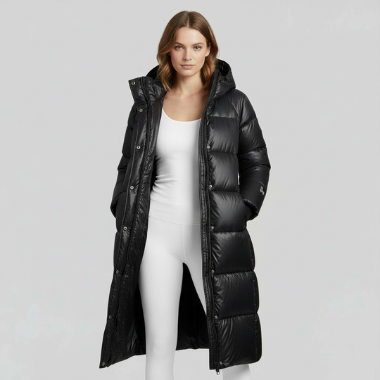 Warme Wasserdichte Daunen Winterjacke Komfort