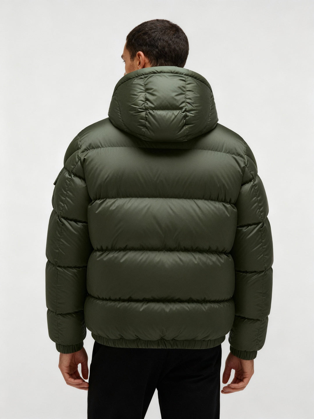 Herren Pufferjacke aus Entenfedern mit Wärme & Kapuze | Nord Taschen