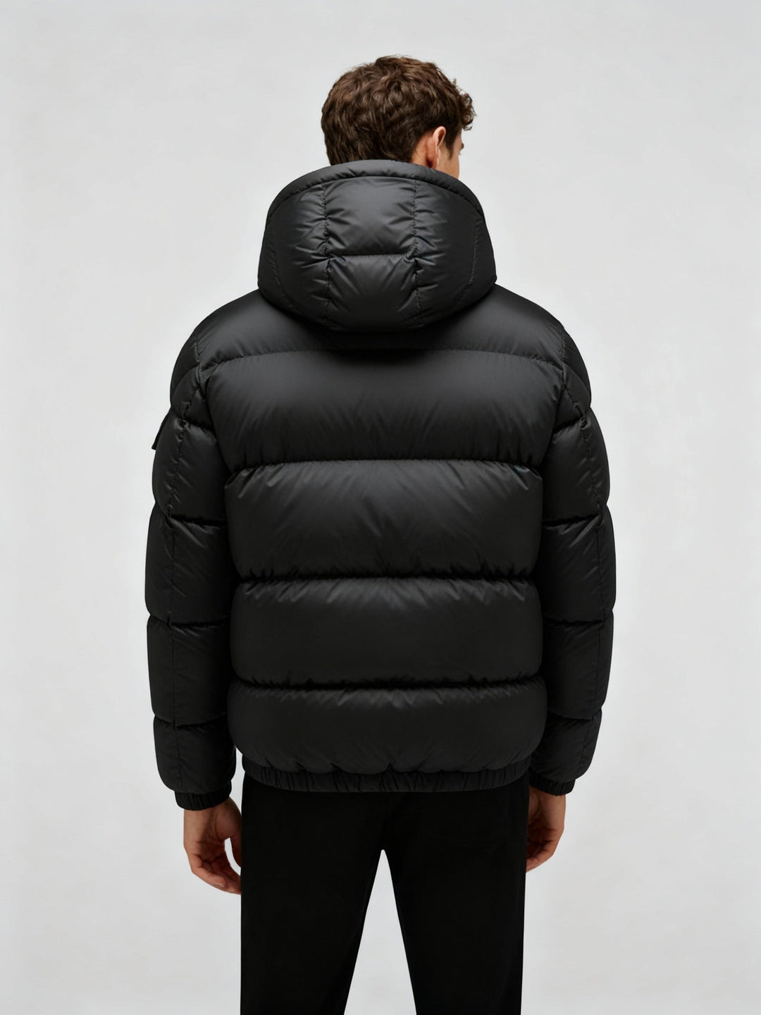 Herren Pufferjacke aus Entenfedern mit Wärme & Kapuze | Nord Taschen
