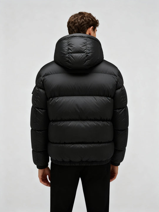 Herren Pufferjacke aus Entenfedern mit Wärme & Kapuze | Nord Taschen