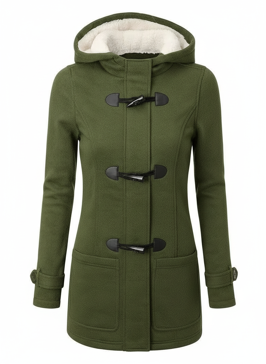 Gefütterte Damen Winterjacke Warm