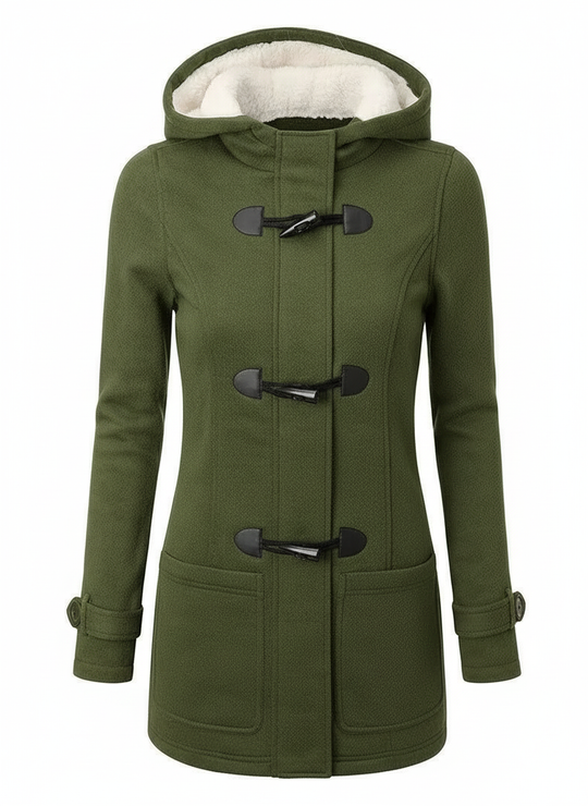 Gefütterte Damen Winterjacke Warm