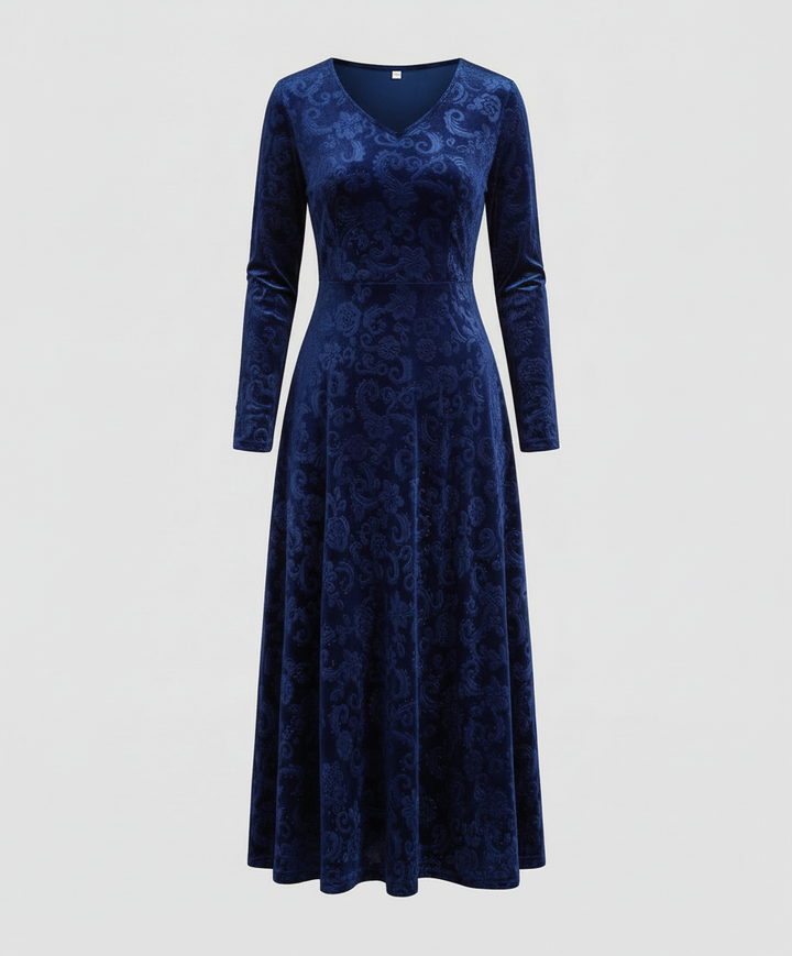 Figurschmeichelndes Ausgestelltes Kleid