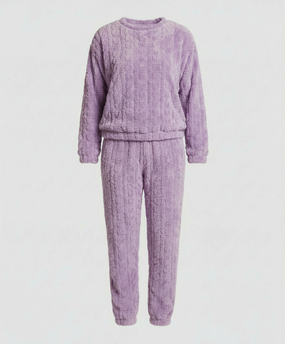 Kuscheliges Damen Fleece-Pyjama-Set | Nord Taschen