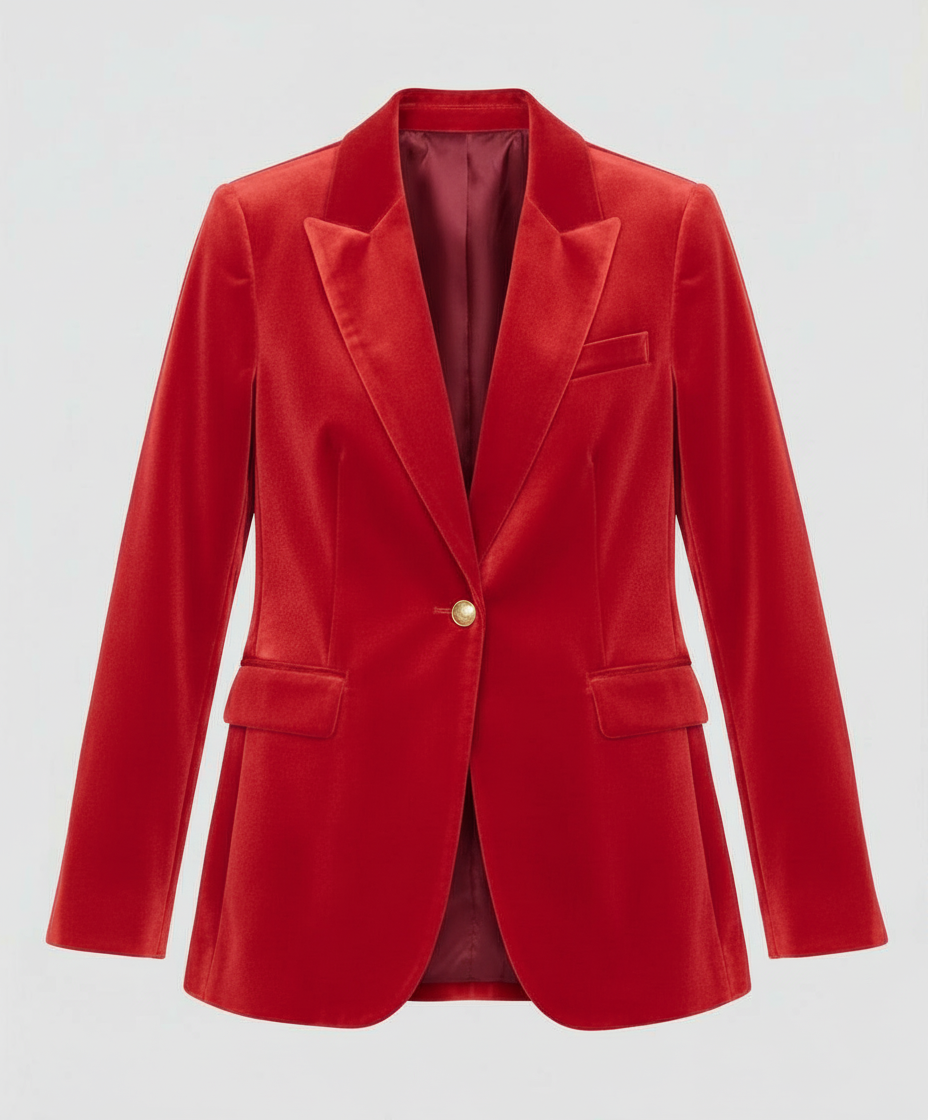 Eleganter Damen Samtblazer