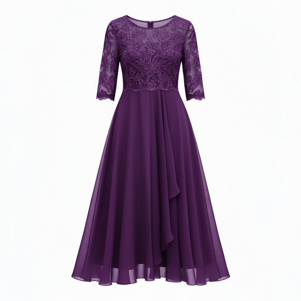 Schickes Bequemes Damenkleid | Heidi-Mode