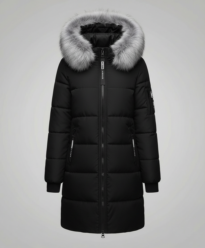Winddichter Damen Puffermantel Warm